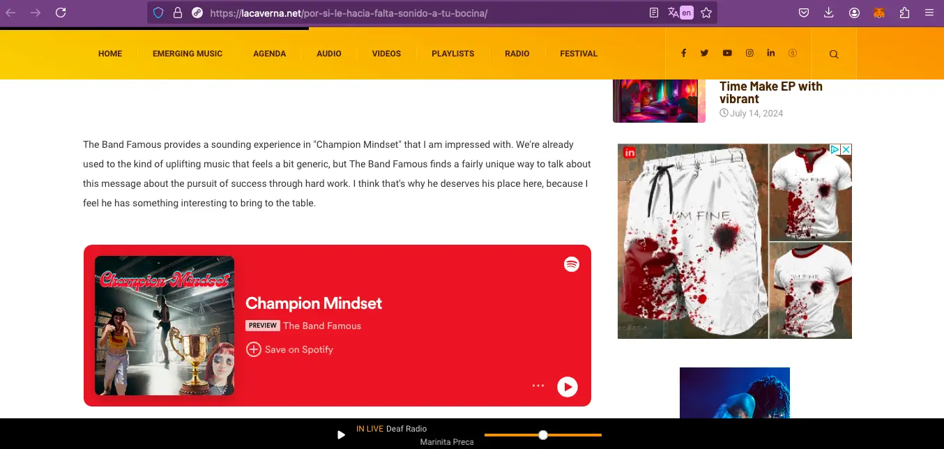LaCaverna shares Champion Mindset!