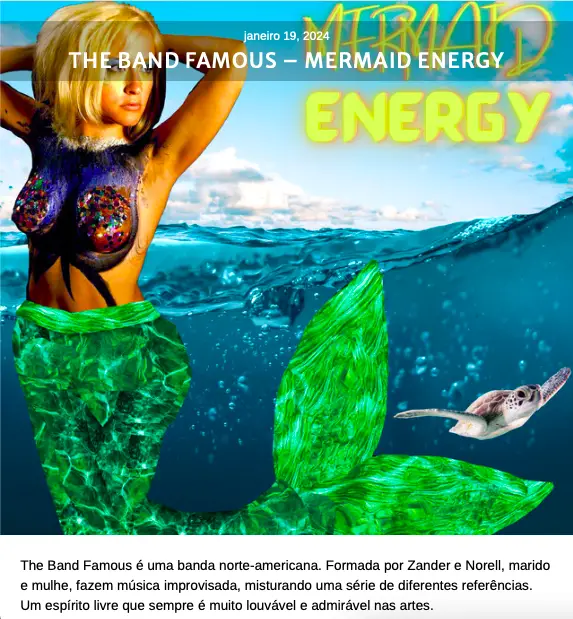 Check out this amazing review of Mermaid Energy by Heatwave! music blog and radio in Brazil!