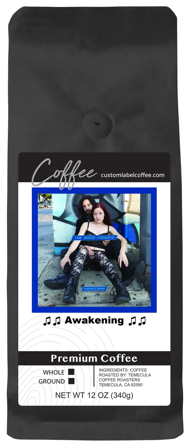 Drink The Band Famous Coffee to get you through your work days.